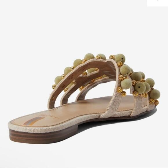 Sam Edelman Bay Embellished Slide Flat Sandal Size 7.5 - Picture 12 of 12